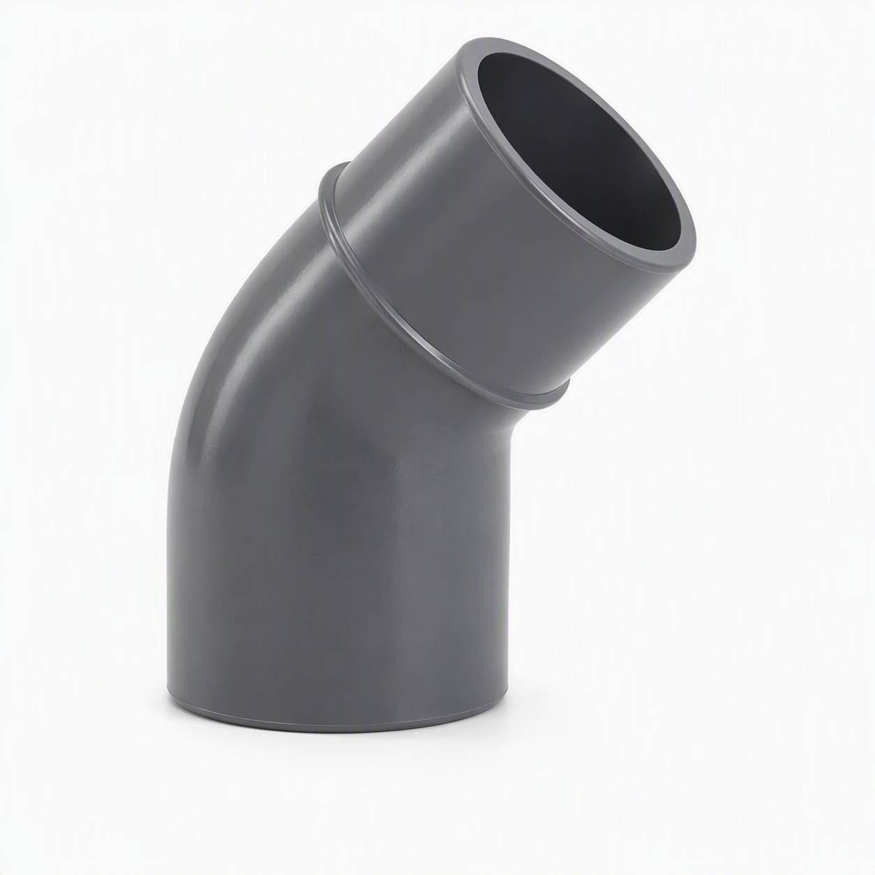 Coude PVC 45° réduit