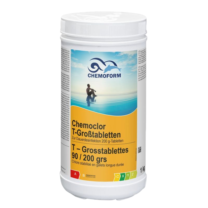 Chemoclor T, grandes tablettes 200g