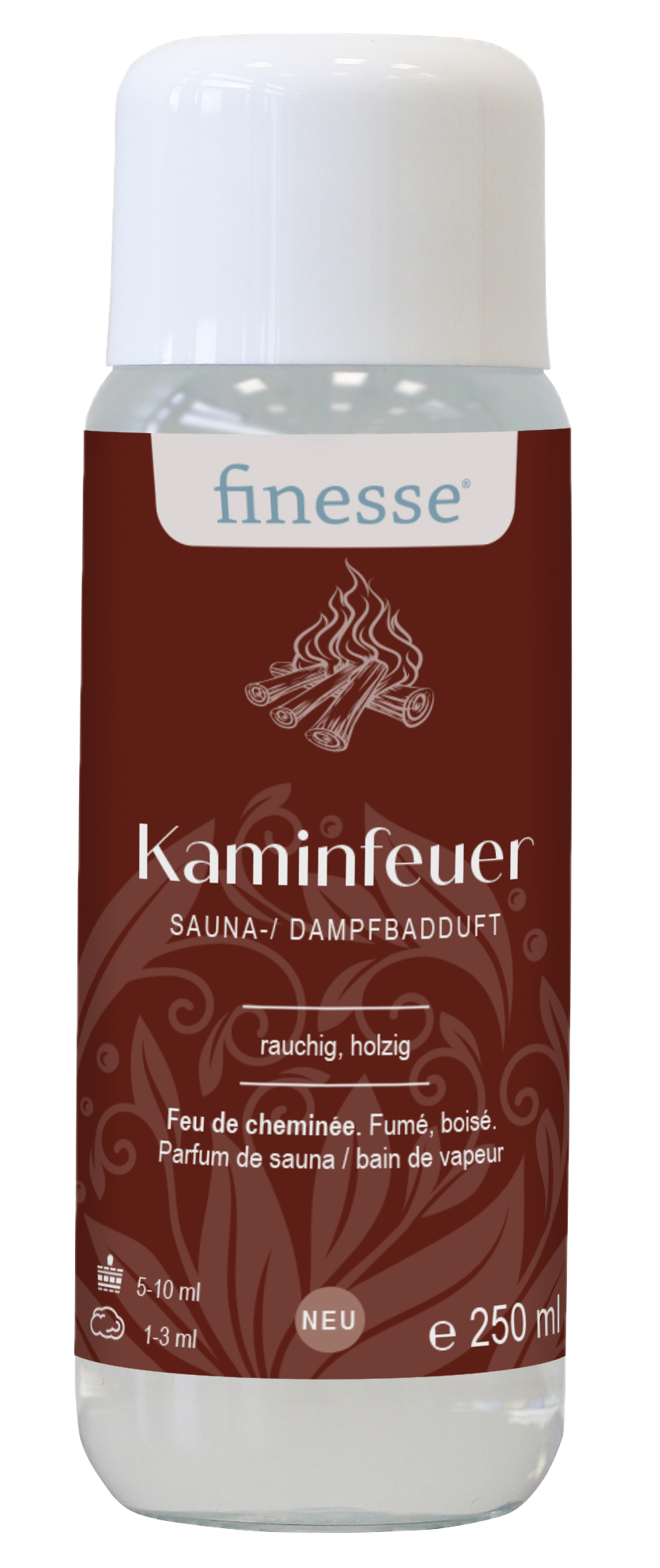 Finesse Sauna- und Dampfbadduft Kaminfeuer