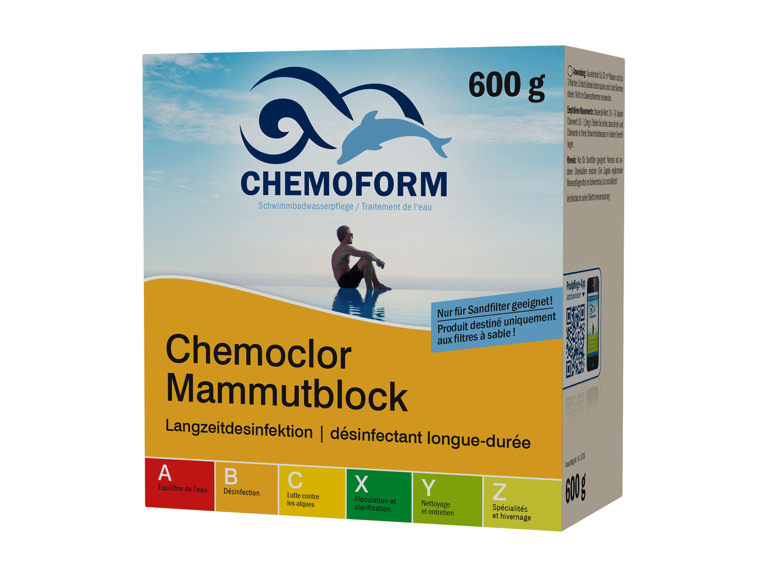Chemoclor Mammutblock 600g, 0.6 kg