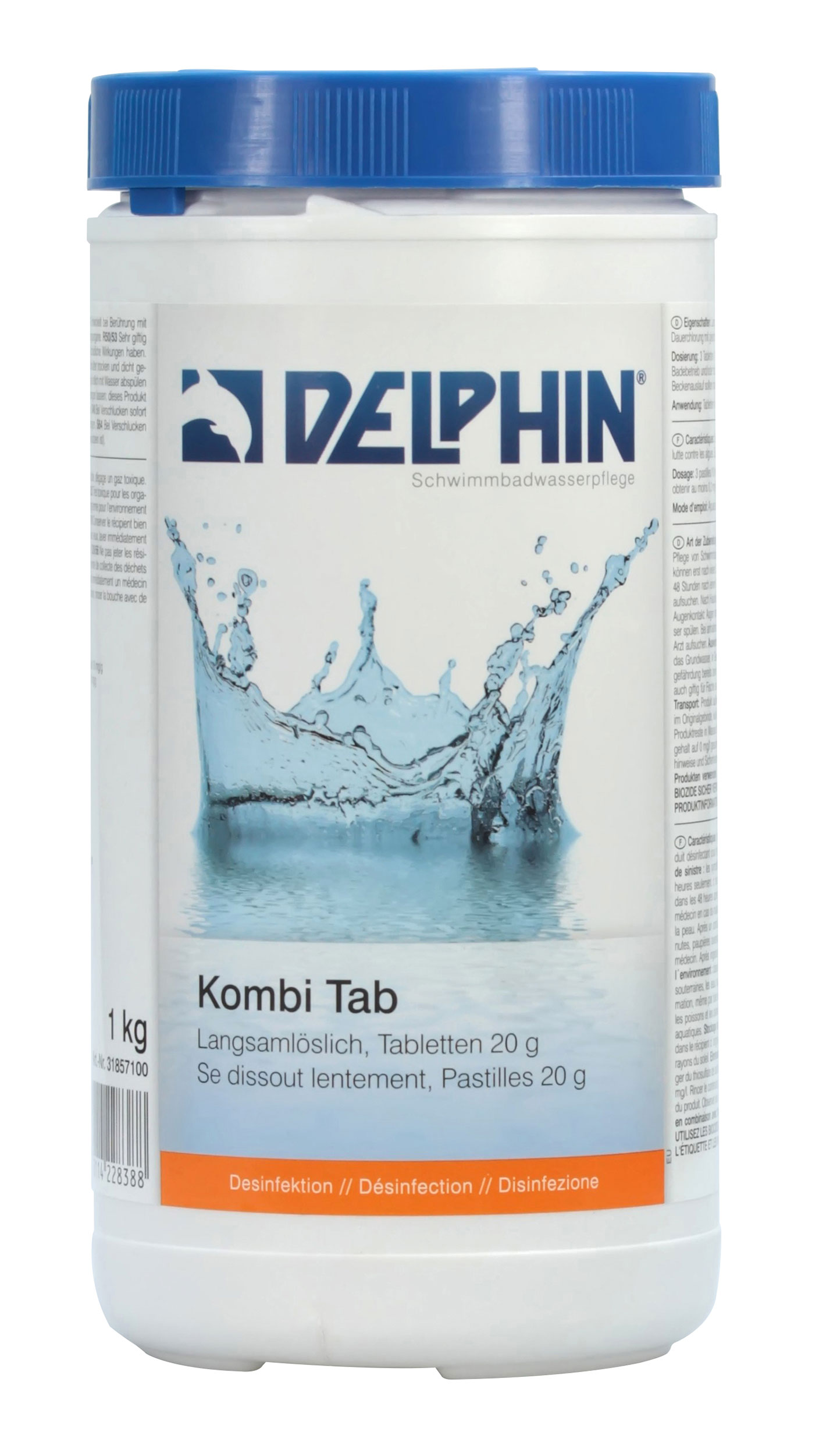 Delphin Kombi Tab 20g