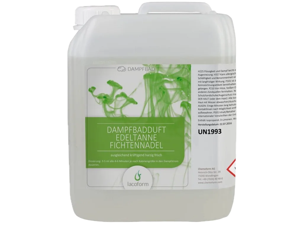 Lacoform Dampfbadduft Edeltanne Fichtennadel - 10L