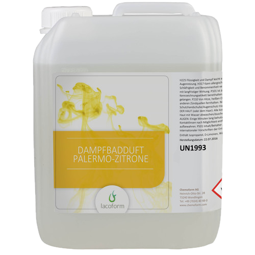 Lacoform Dampfbadduft Palermo-Zitrone - 10L