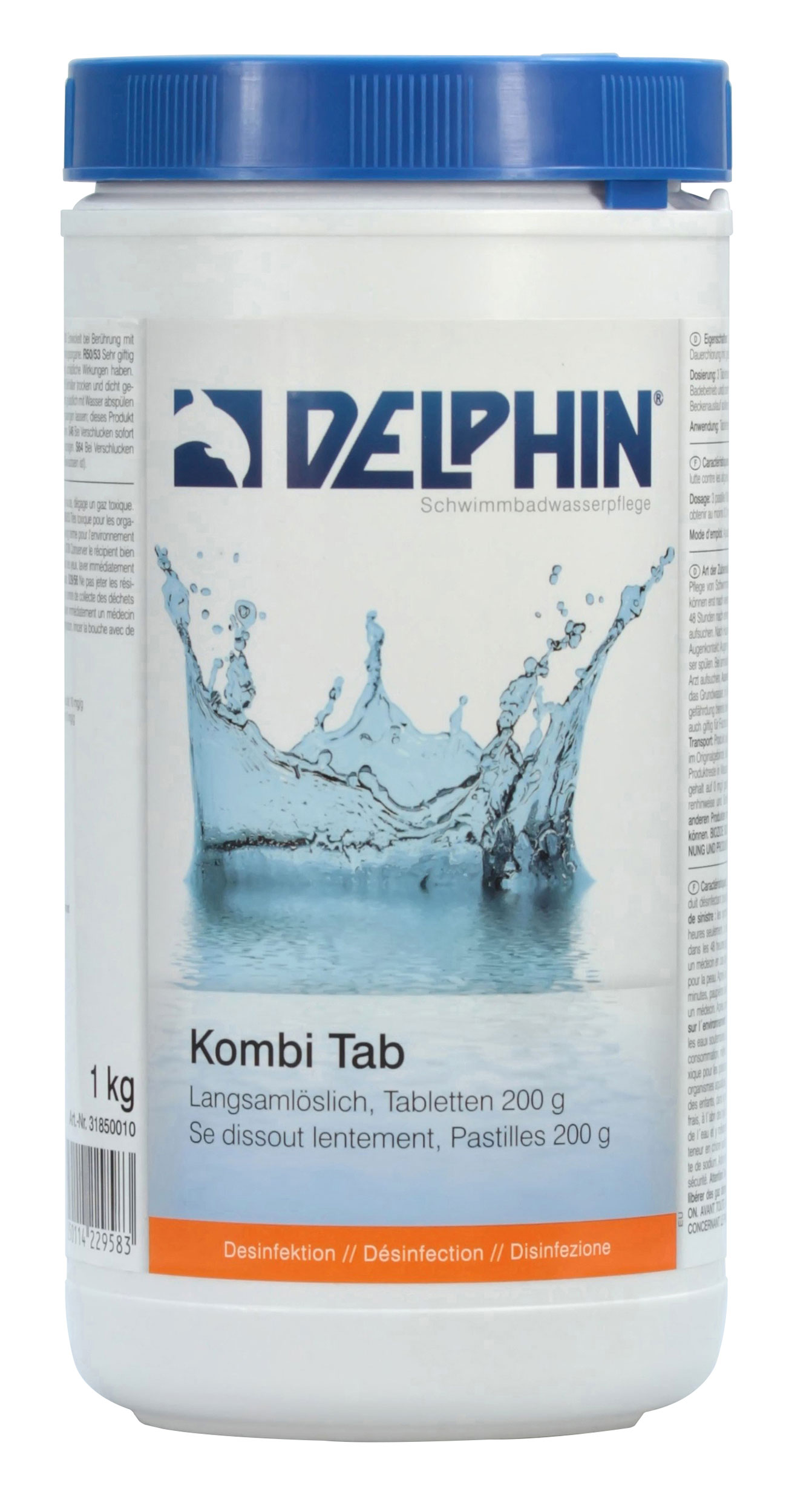 Delphin Kombi Tab 200g