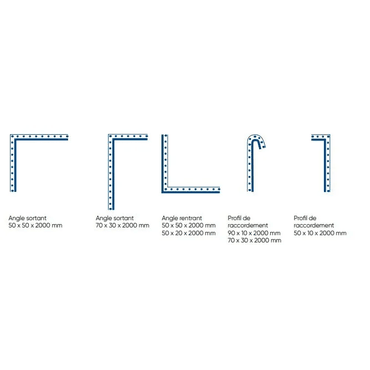 DELIFOL, plaque co-laminée 1000 x 2000mm