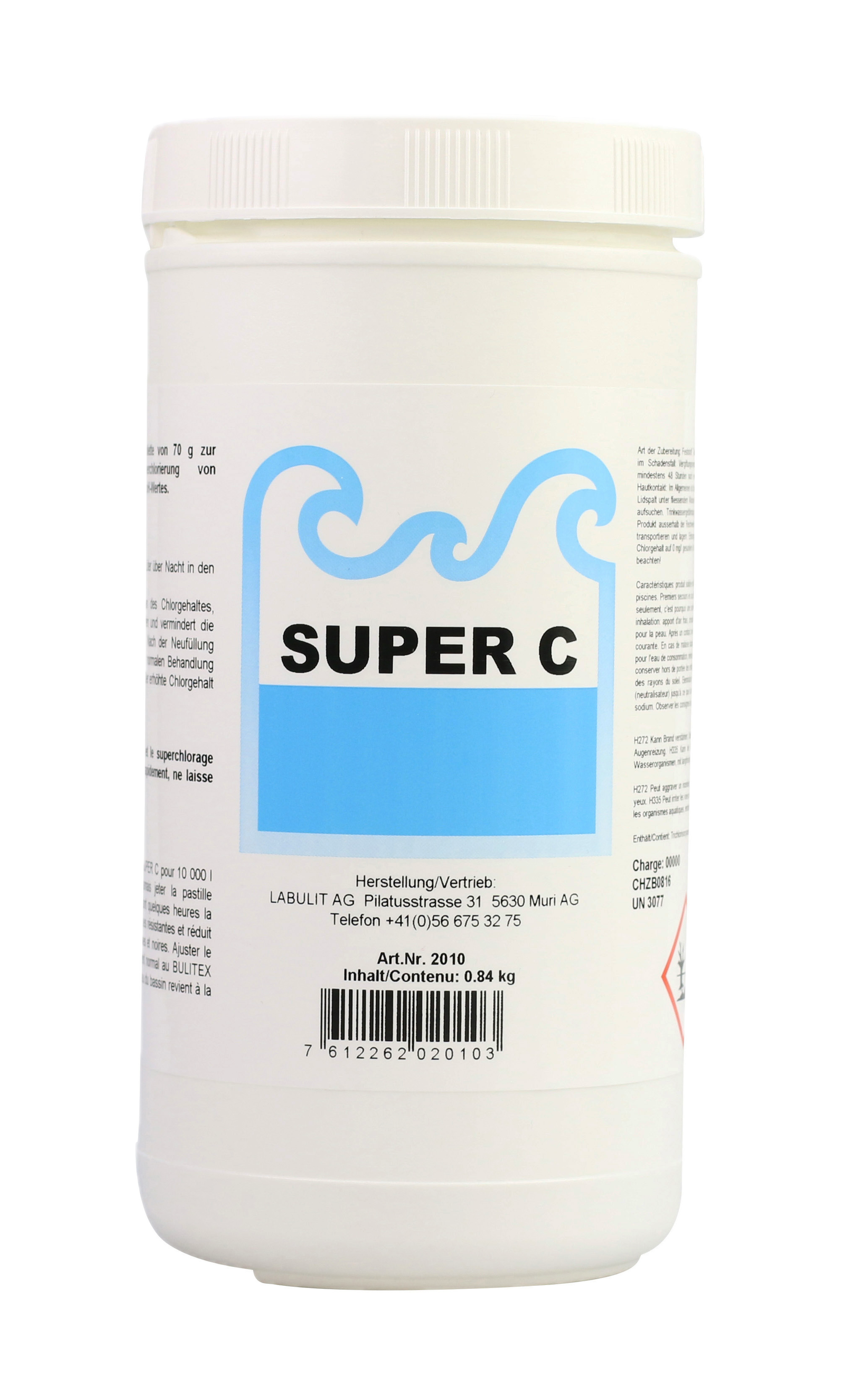 Labulit Super C, tablettes 70g