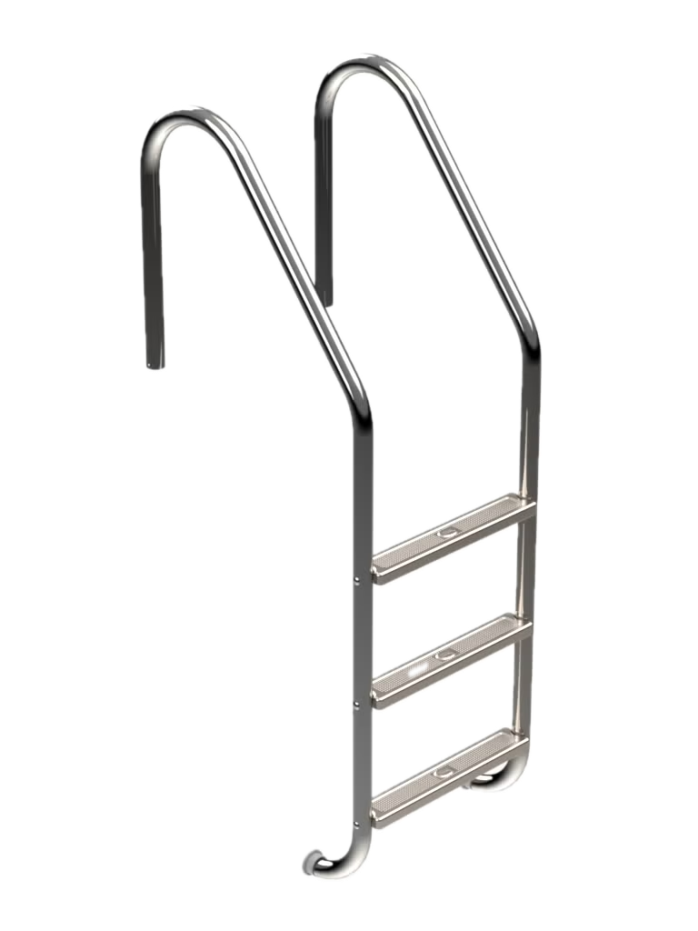 Escalier standard en acier inox
