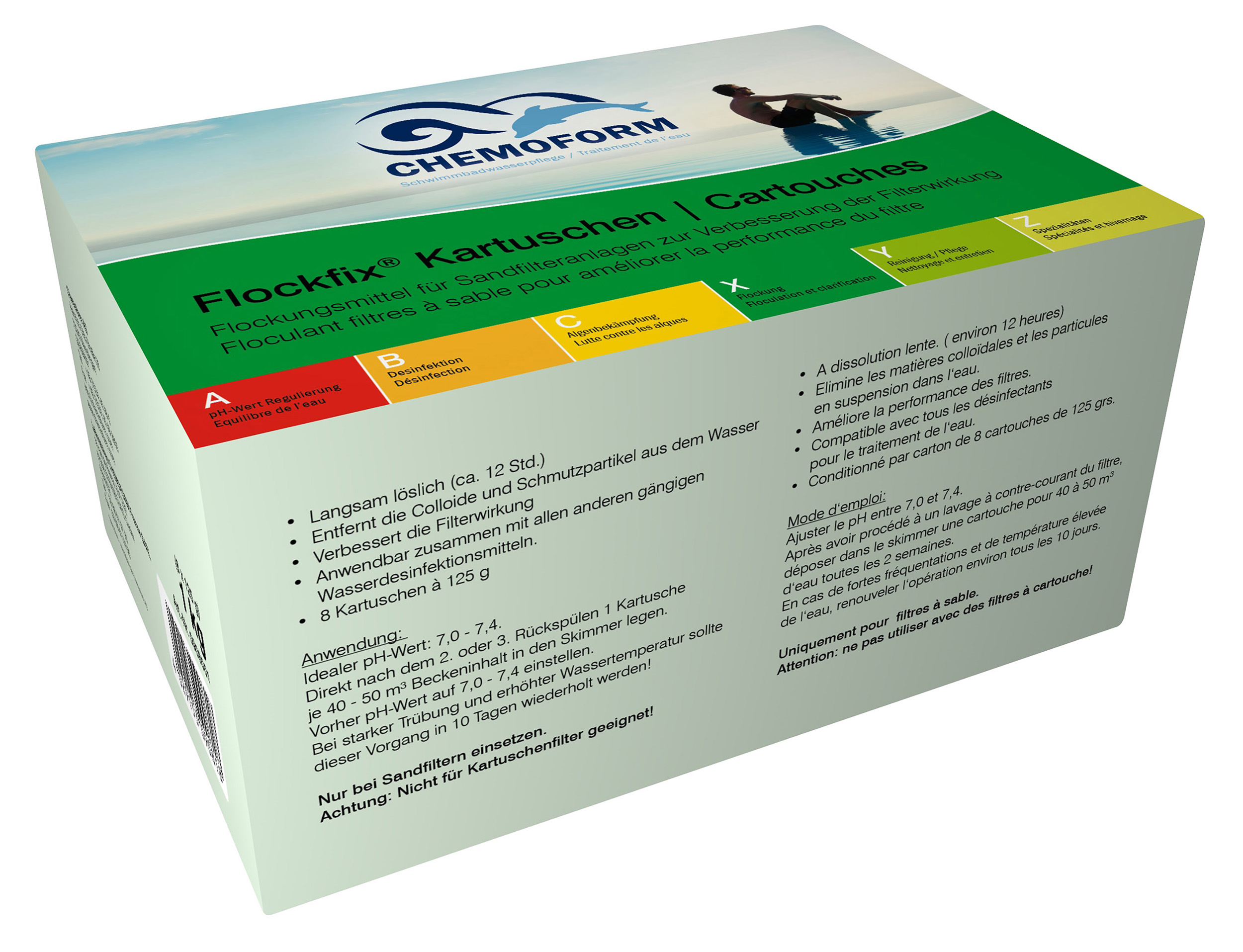 Flockfix Kartuschen 8 x 125g